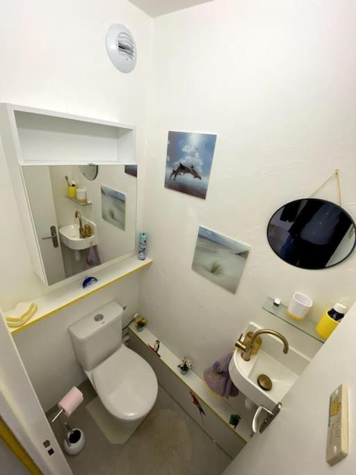 Logement Cosy, Situe Entre Ciel Et Mer ว็องส์ ภายนอก รูปภาพ